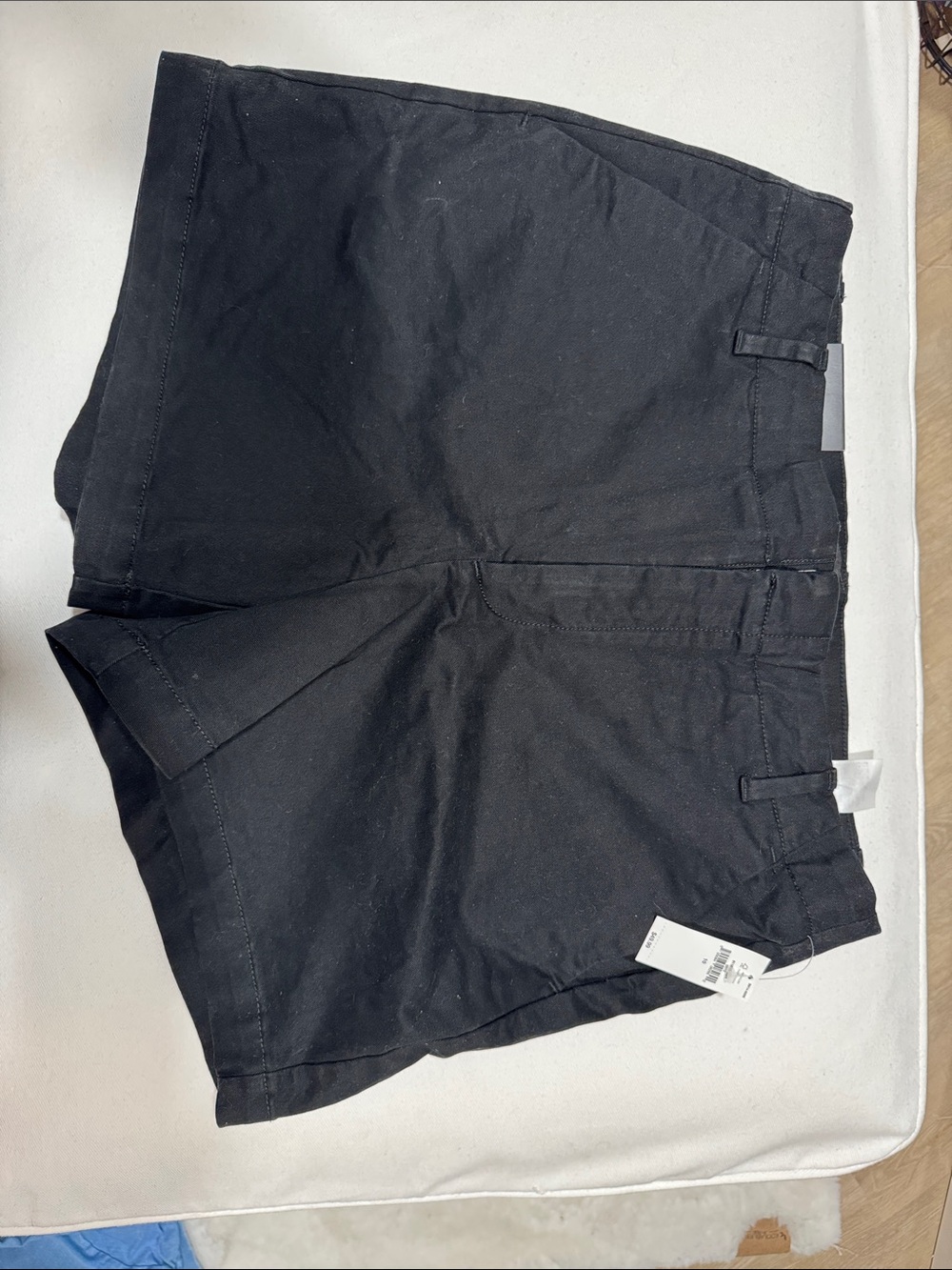 Classic Black High-Waist Shorts